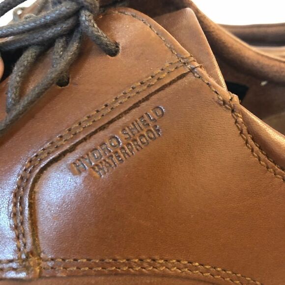Rockport Essential Detail II cap toe shoe Brown 8 - Picture 5 of 11